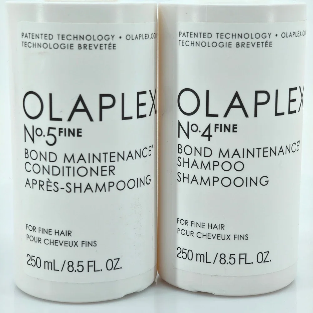 Olaplex No 4 Fine and No 5 Fine Bond Maintenance Shampoo Conditioner Set 8.5oz